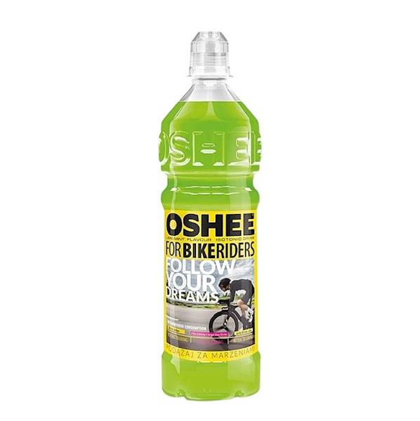 Oshee napój izotoniczny niegazowany Oshee Isotonic Drink For Bikeriders o Smaku Limetkowo-Miętowym 0,75l