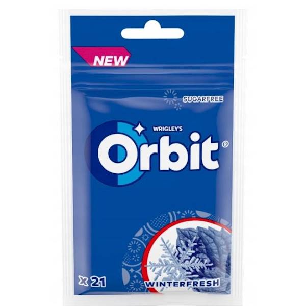 Mars Wrigley guma do żucia w torbie Winterfresh Original 25 drażetek
