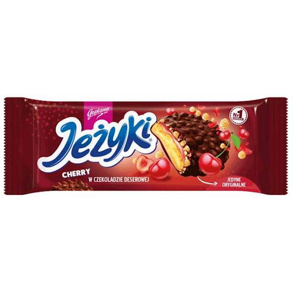 Goplana ciastka Jeżyki cherry 140g
