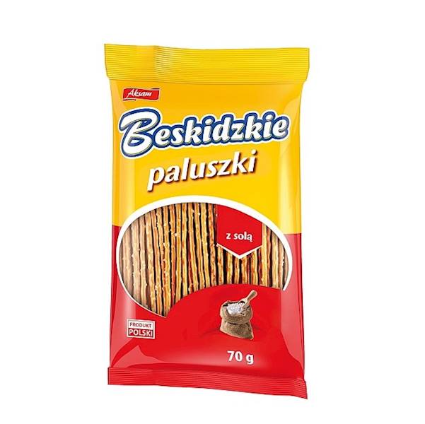 Aksam paluszki Beskidzkie Z Solą 70g