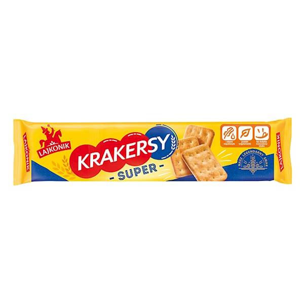 Lorenz krakersy solone Lajkonik Krakersy Super 180g