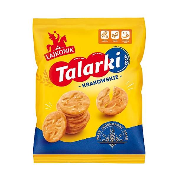 Lorenz krakersy solone Lajkonik Talarki Krakowskie 155g