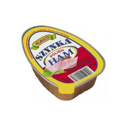 Agrico konserwa Polish Ham Szynka Konserwowa w foremce 110g