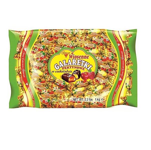 Solidarność galaretki owocowe w czekoladzie Wiosenne 1kg