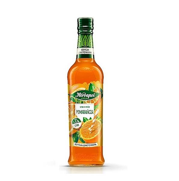 Herbapol syrop Pomarańcza 420ml