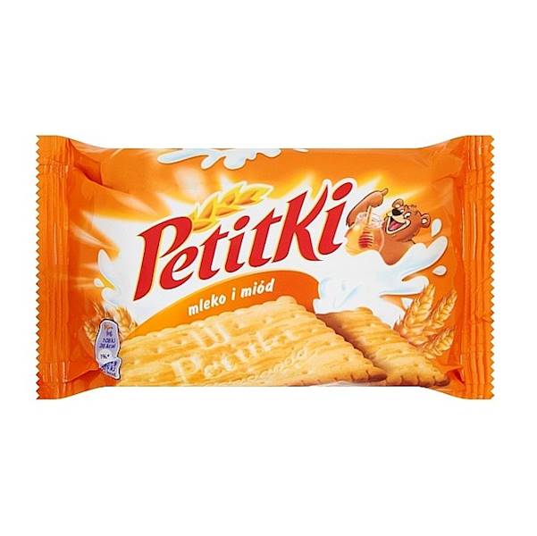 Mondelez herbatniki Petitki Mleko i Miód 48g