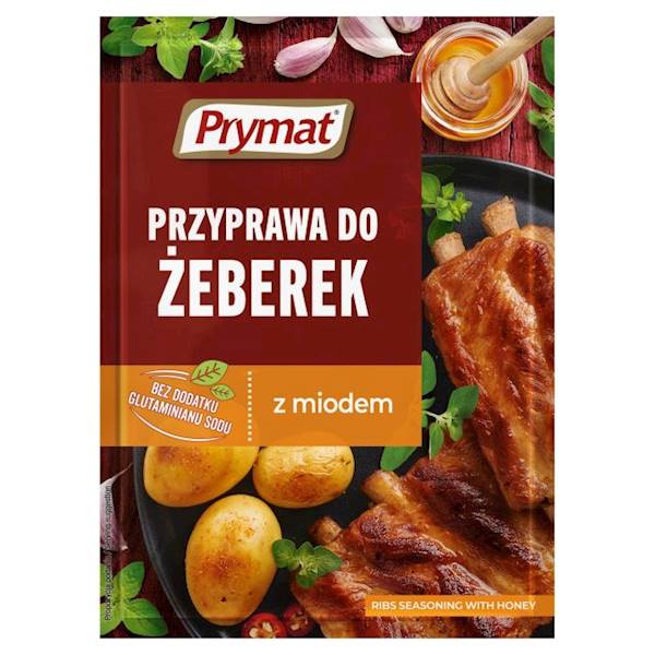 Prymat Przyprawa do żeberek z miodem 20g