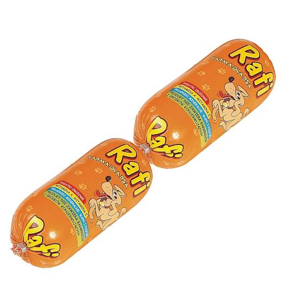 Dolina Noteci karma mokra dla dorosłych psów Rafi Duobaton 2x450g