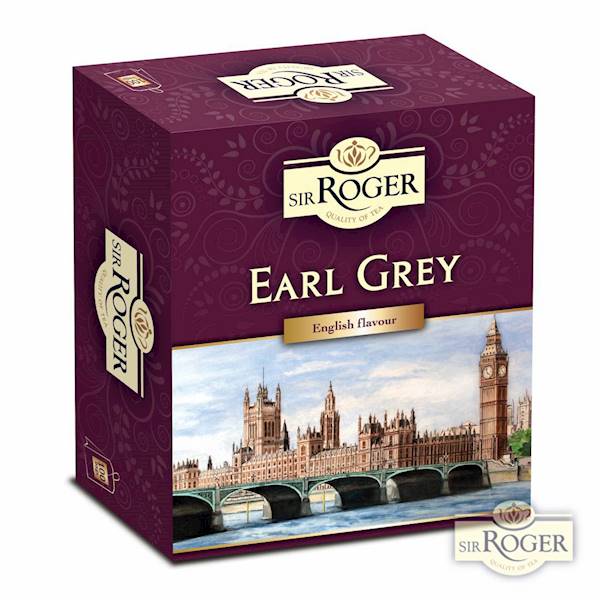 Roger herbata ekspresowa Sir Roger Earl Grey 100tb