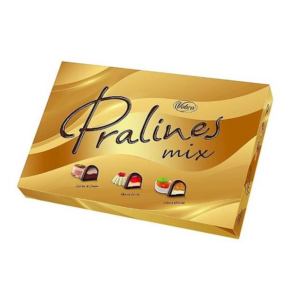 Vobro bombonierka Pralines Mix 174g