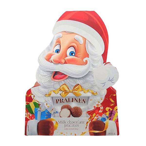Baron praliny mleczne w czekoladzie mlecznej Święty Mikołaj 100g