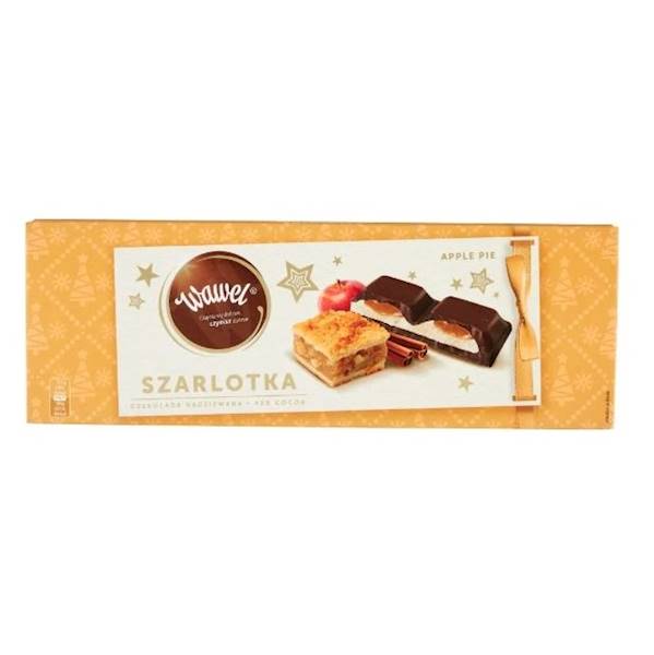 Wawel czekolada świąteczna nadziewana Szarlotka 275g