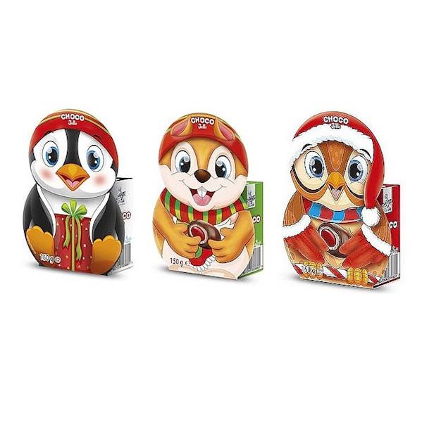 Argo figurka świąteczna z cukierkami owocowymi Choco Jello 150g