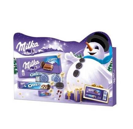 Mondelez świąteczny zestaw słodyczy Milka Oreo 182g