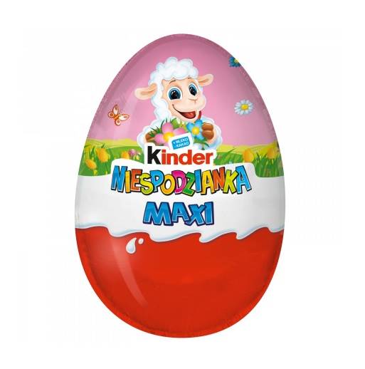 Ferrero jajko czekoladowe z niespodzianką Kinder Niespodzianka Maxi 100g