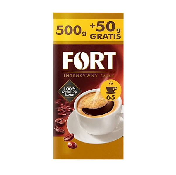 Strauss Cafe kawa mielona Fort 500g + 50g