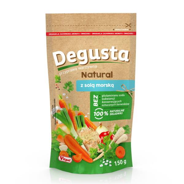 Vitpol przyprawa warzywna do potraw Degusta Natural z Solą Morską 150g