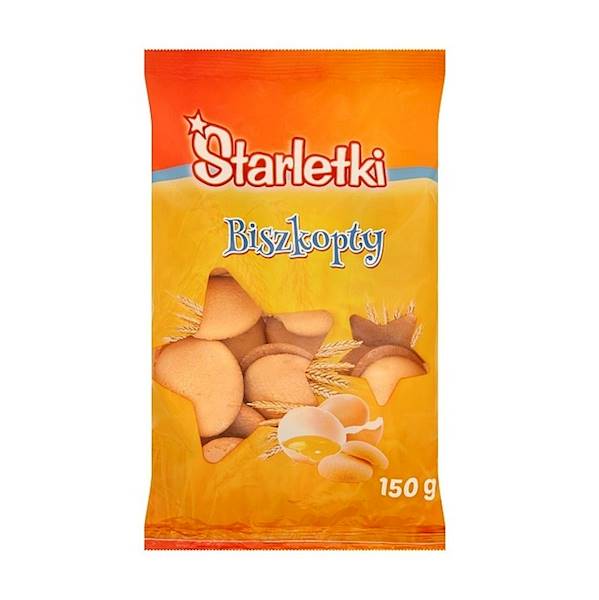 Oval biszkopty Starletki 150g