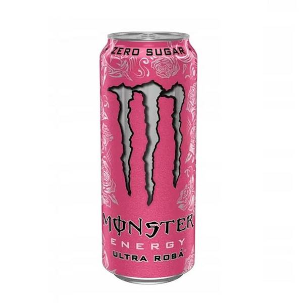Monster Beverage napój energetyzujący bez cukru w puszce Monster Energy Ultra Rosa Zero Sugar 500ml