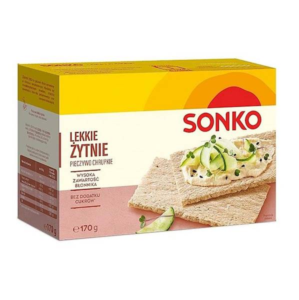 Oshee pieczywo lekkie Sonko Żytnie 170g
