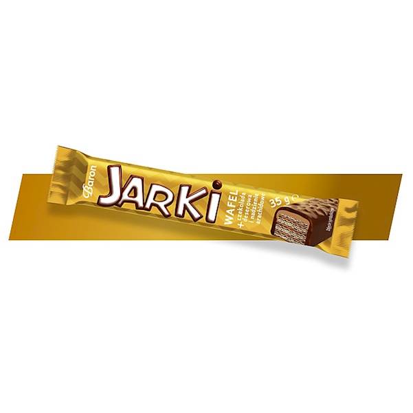 Baron wafel Jarki Złote orzechowe 35g