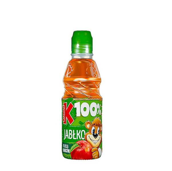 Maspex sok owocowo-warzywny bez dodatku cukru Kubuś 100% Jabłko 300ml