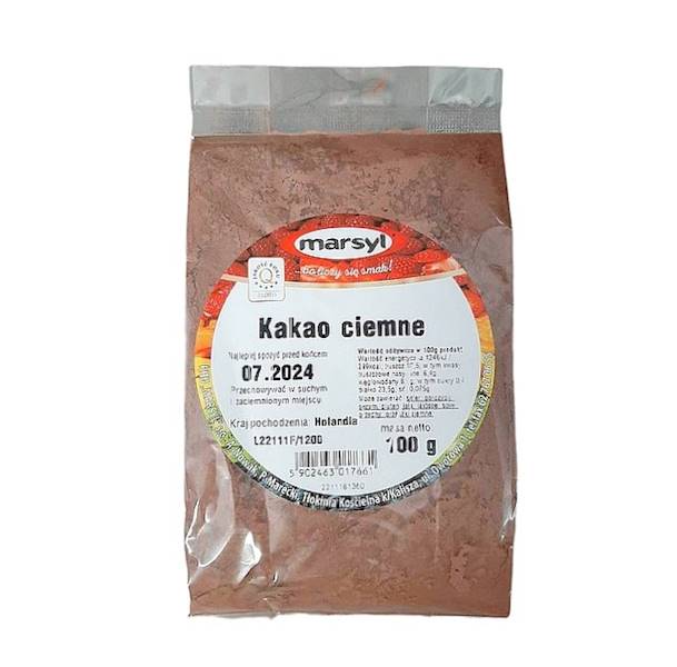 Marsyl Kakao Ciemne 100g