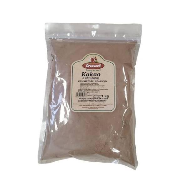 Orzeszek Kakao o obniżonej zawartości tłuszczu 1kg
