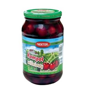 Hektor Kompot Wiśniowy 900ml