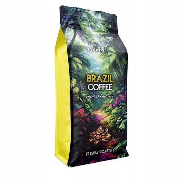 Tommy Cafe Kawa ziarnista Brasylia Santos 100% Arabica 1kg