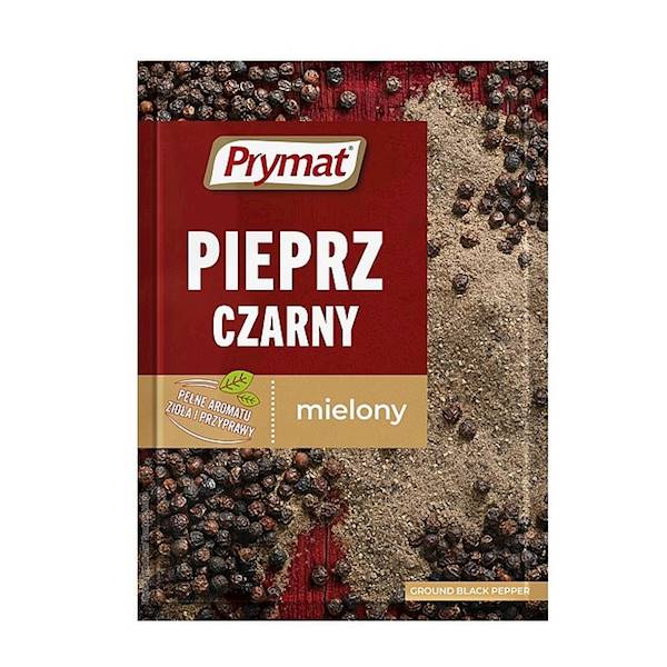 Prymat Pieprz Czarny Mielony 15g