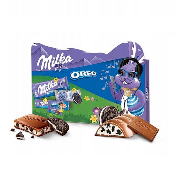 Mondelez wielkanocny zestaw słodyczy Milka Oreo 182g