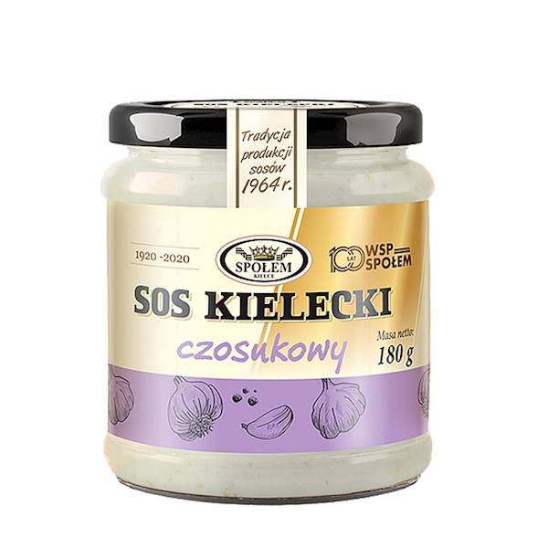 Społem Kielce sos majonezowy Kielecki Czosnkowy 180g