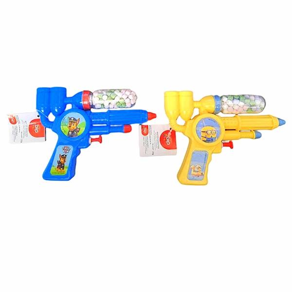 Bip śmigusówka-dyngusówka psikawka na wodę Pistolet z cukierkami Psi Patrol / Minionki