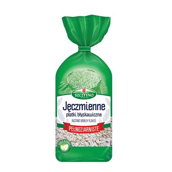 Melvit Płatki Jęczmienne Szczytno Premium błyskawiczne pełnoziarniste 400g