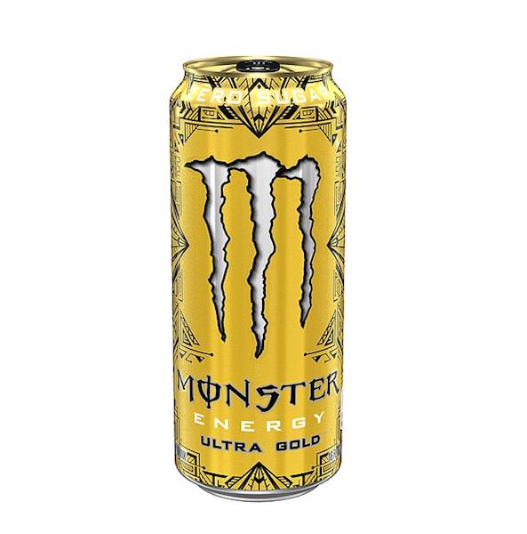 Monster Beverage napój energetyzujący bez cukru w puszce Monster Energy Ultra Gold 500ml