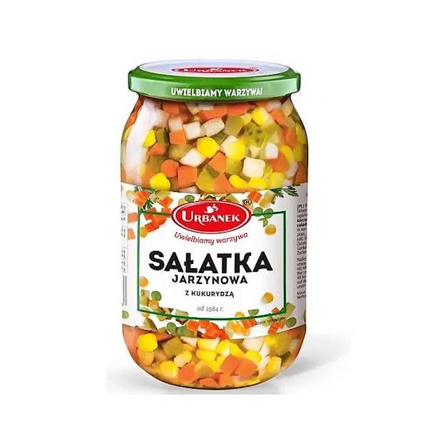 Urbanek Sałatka Jarzynowa z Kukurydzą 0,86kg