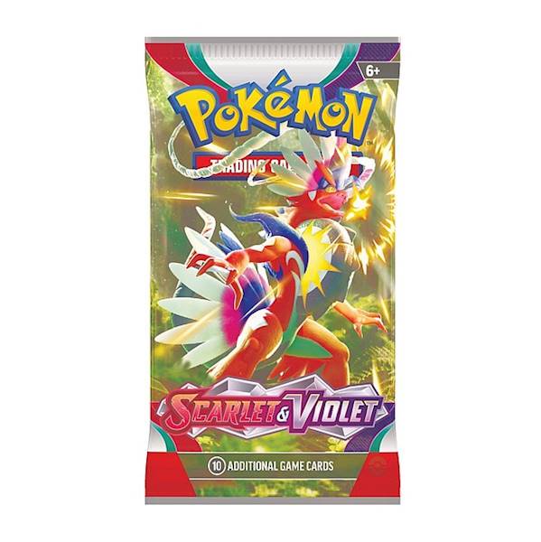 Pokemon TCG karty Scarlet & Violet Booster Pack (10 kart)