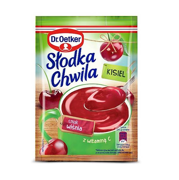 Dr.Oetker kisiel Słodka Chwila Smak Wiśniowy 30g