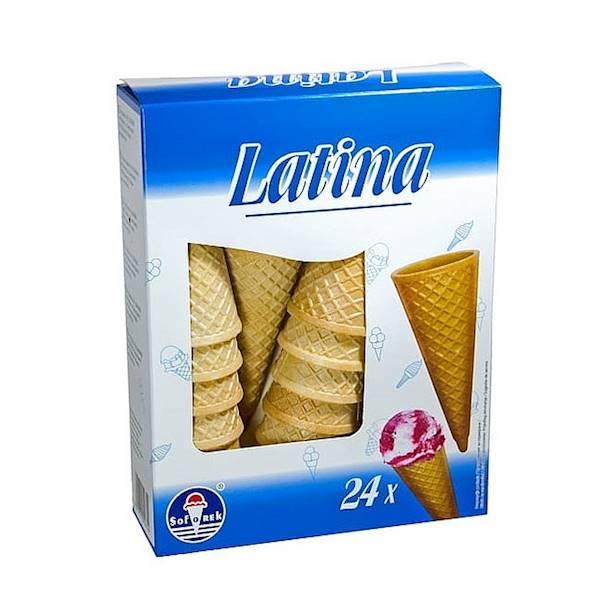 Soforek wafle do lodów Latina rożki 91g