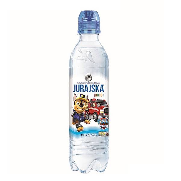 Jurajska woda niegazowana dla dzieci w butelce z dziubkiem Junior 330ml