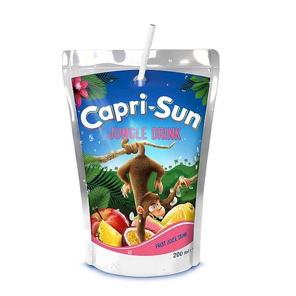 Capri Sun napój ze słomką na bazie soku Jungle Drink 200ml