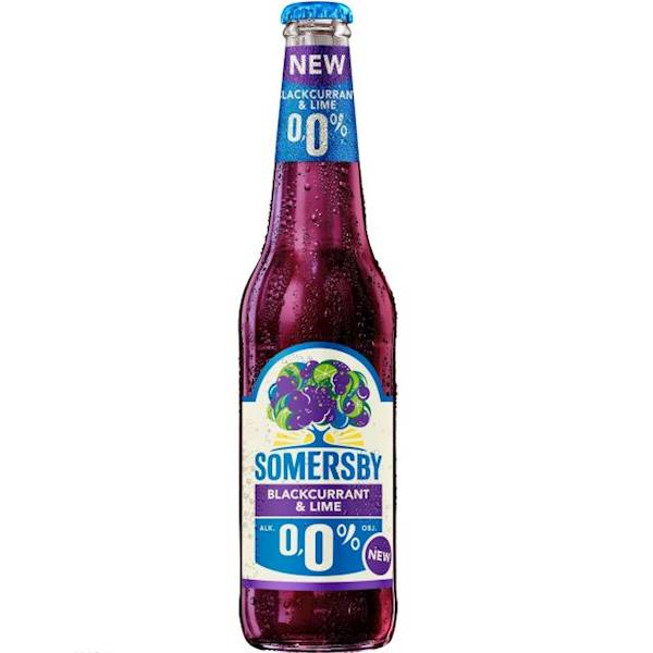 Piwo B/Z Somersby 0,4L ZERO blackcurrant/lime*24sz