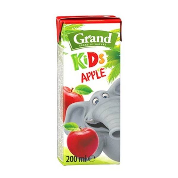 Grand sok owocowy w kartoniku Kids 100% Jabłko 200ml