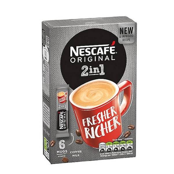 Nestle kawa rozpuszczalna Nescafe 2w1 Classic w kartoniku 80g