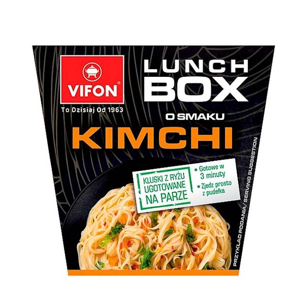 Tan-Viet danie instant Vifon Lunch Box o Smaku Kimchi 85g