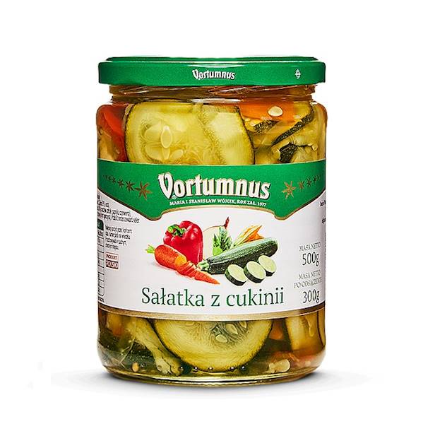 Vortumnus Sałatka z cukinii 500g