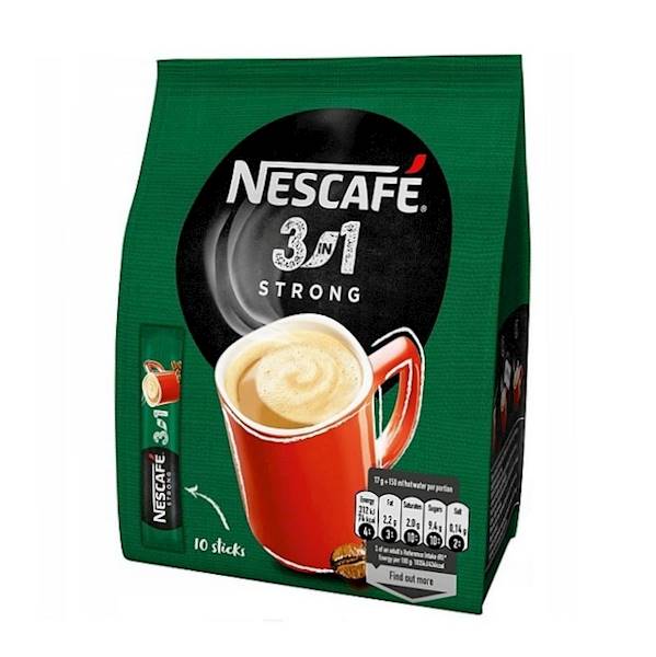 Nestle kawa rozpuszczalna Nescafe 3w1 Strong 170g