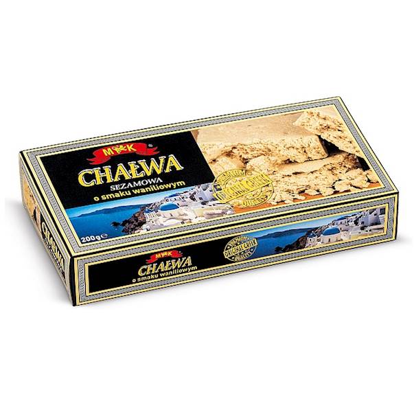 Konshurt chałwa MK Sezamowa o Smaku Waniliowym 200g
