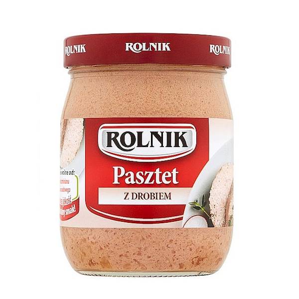 Rolnik konserwa w słoiku Pasztet z drobiem 500g